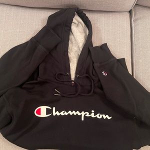 Champion black hoodie